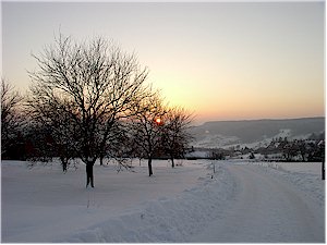 Neunkirchen im Bild viel Schnee und Dauerfrost! Das Wetter Anfang M&auml;rz