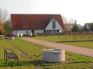 Neunkirchen im Bild der erweiterte neue Friedhof
