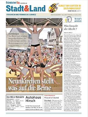 Neunkirchen im Bild Das Titelbild der zweiten FT-Beilage