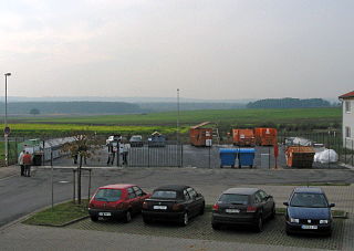 Neunkirchen im Bild der neuer&ouml;ffnete Wertstoffhof