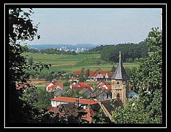 Neunkirchen im Bild Blick &uuml;ber Neunkirchen  <span style=