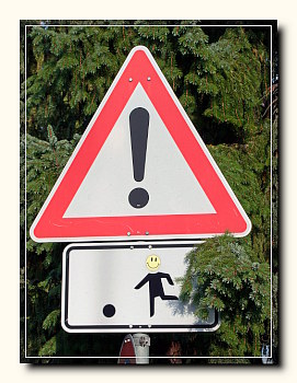 Neunkirchen im Bild <b>Freundliche Ermahnung</b>