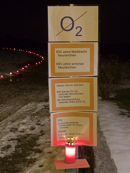 Neunkirchen im Bild Grablichte f&uuml;r O2