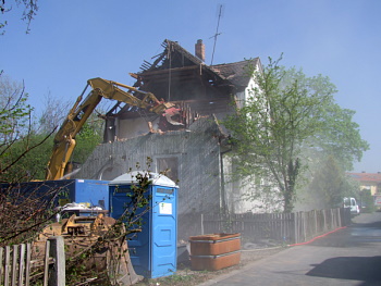 Neunkirchen im Bild Wieder verschwindet ein St&uuml;ck Alt-Neunkirchen