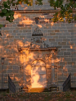 Neunkirchen im Bild Abendlicht an der Gugelkapelle