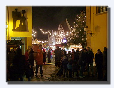 Neunkirchen im Bild im Zeichen des Weihnachtsmarktes